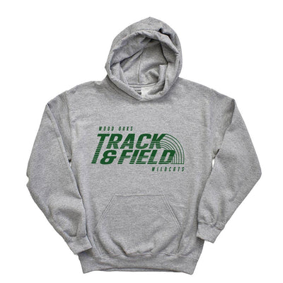 Track & Field ~ Hoodie ~ Wood Oaks Athletics