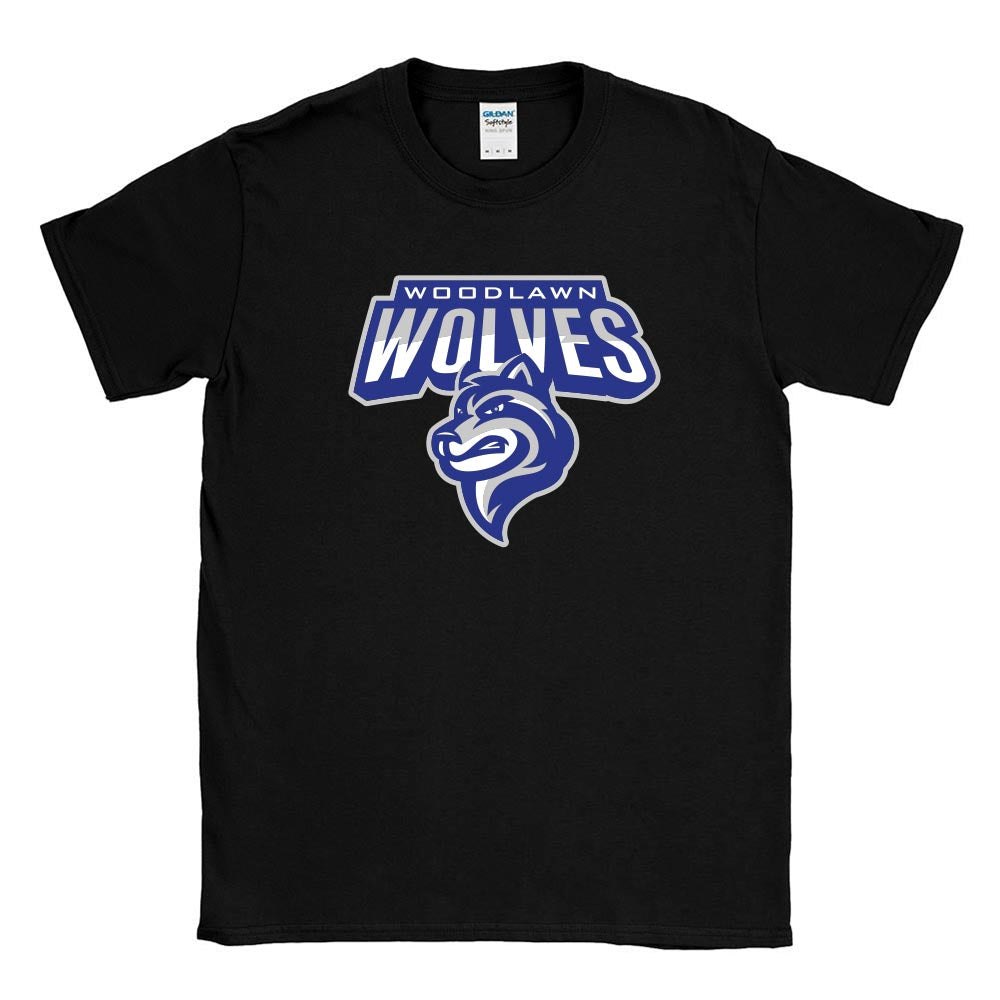 Woodlawn Wolves ~ Cotton T-Shirt ~ Woodlawn Middle School
