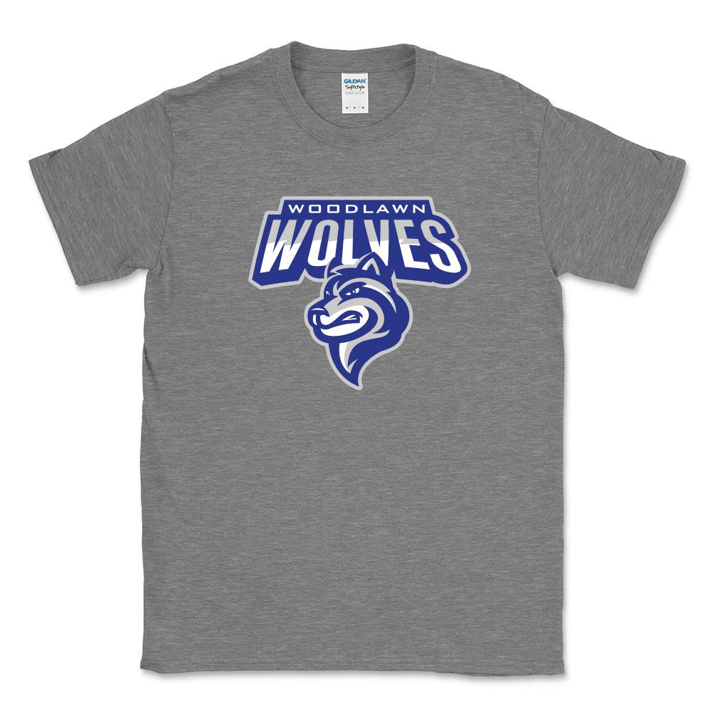 Woodlawn Wolves ~ Cotton T-Shirt ~ Woodlawn Middle School