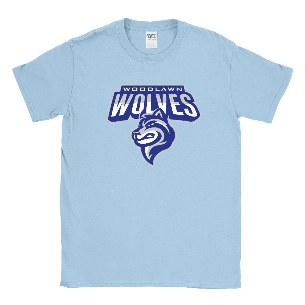 Woodlawn Wolves ~ Cotton T-Shirt ~ Woodlawn Middle School