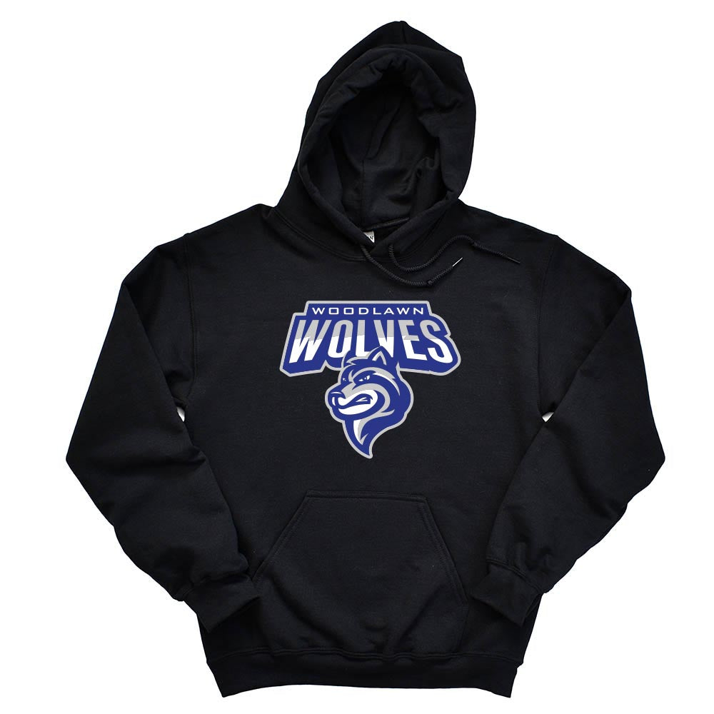 Woodlawn Wolves ~ Hoodie ~ Woodlawn Middle School