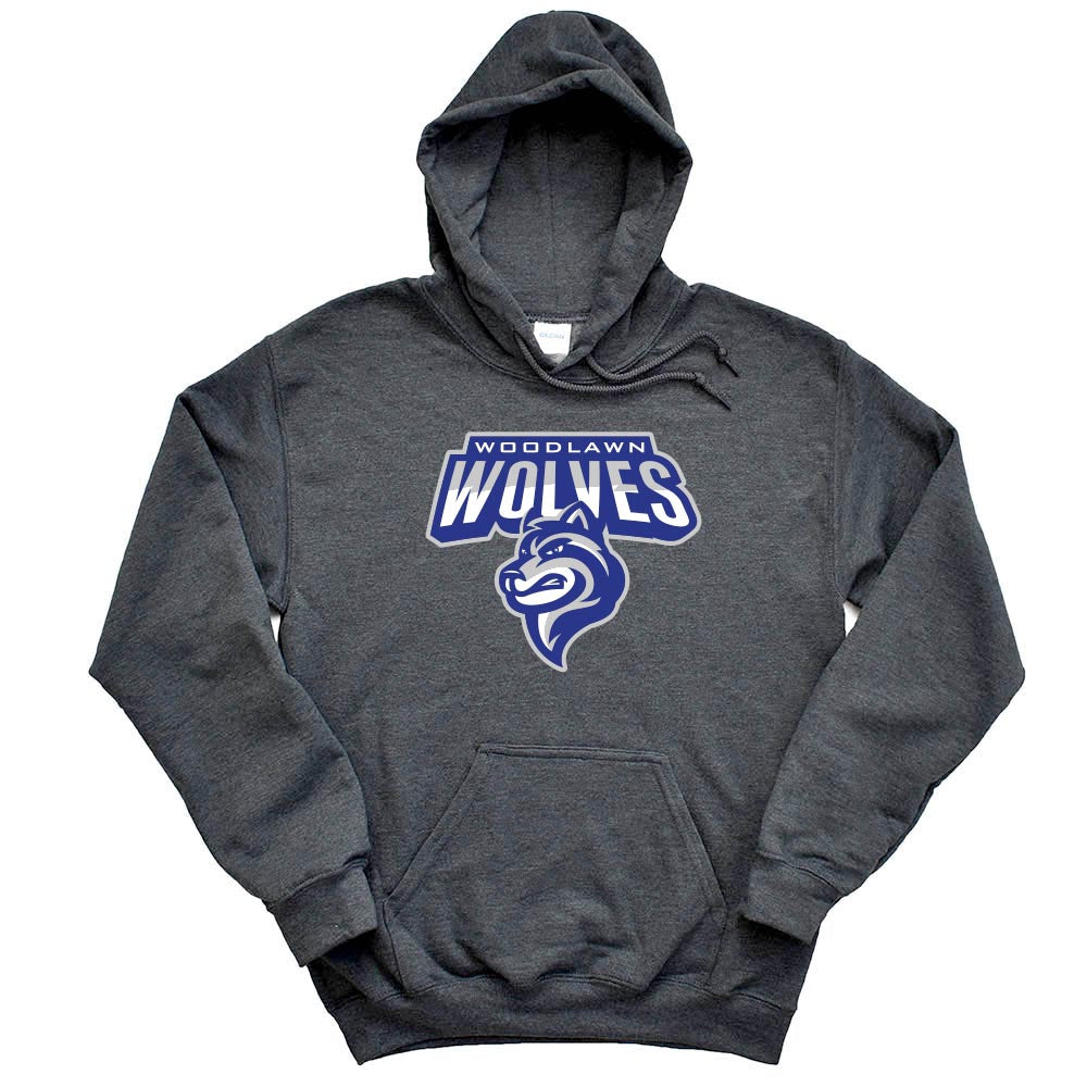 Woodlawn Wolves ~ Hoodie ~ Woodlawn Middle School