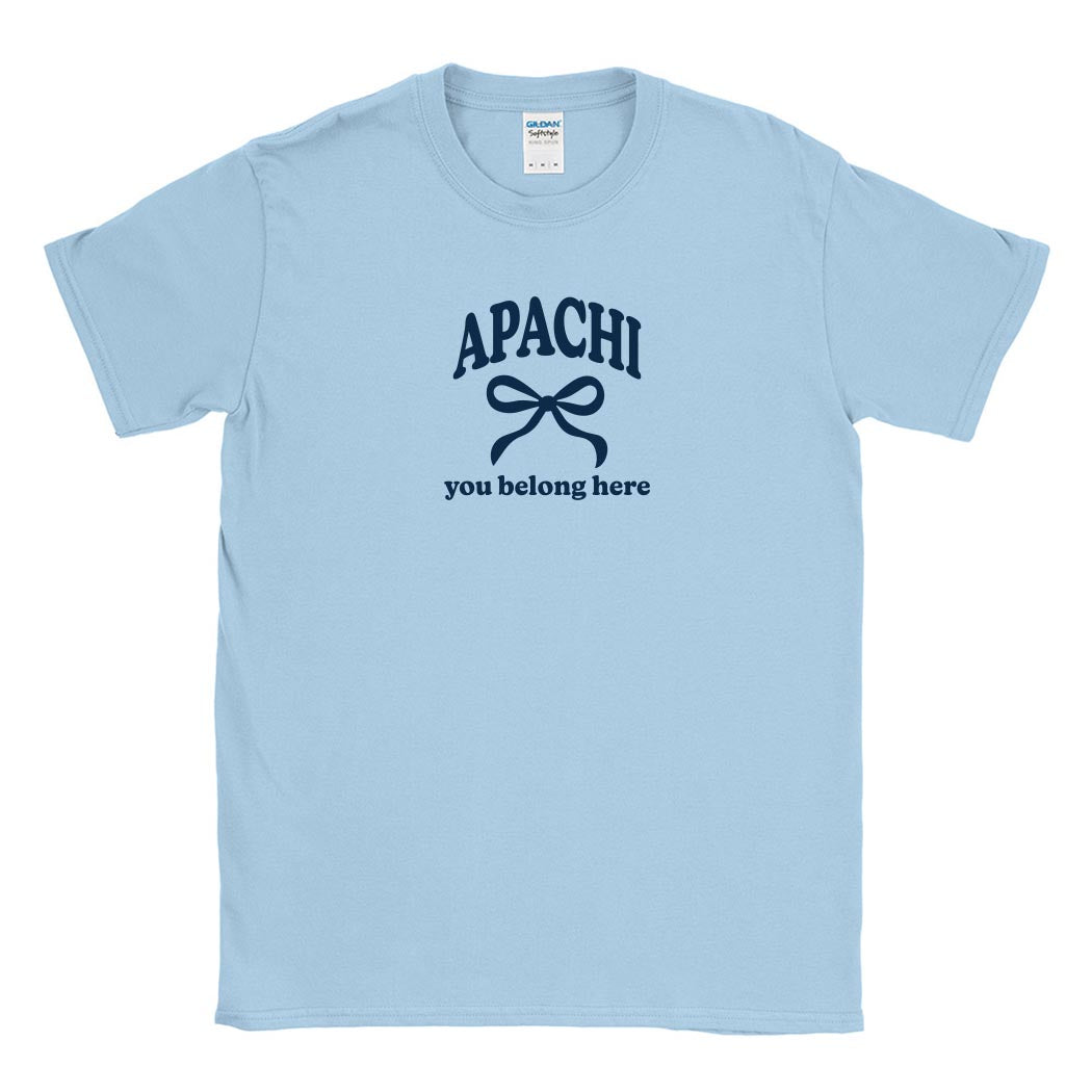 You Belong Here ~ Cotton T-Shirt ~ Apachi Day Camp