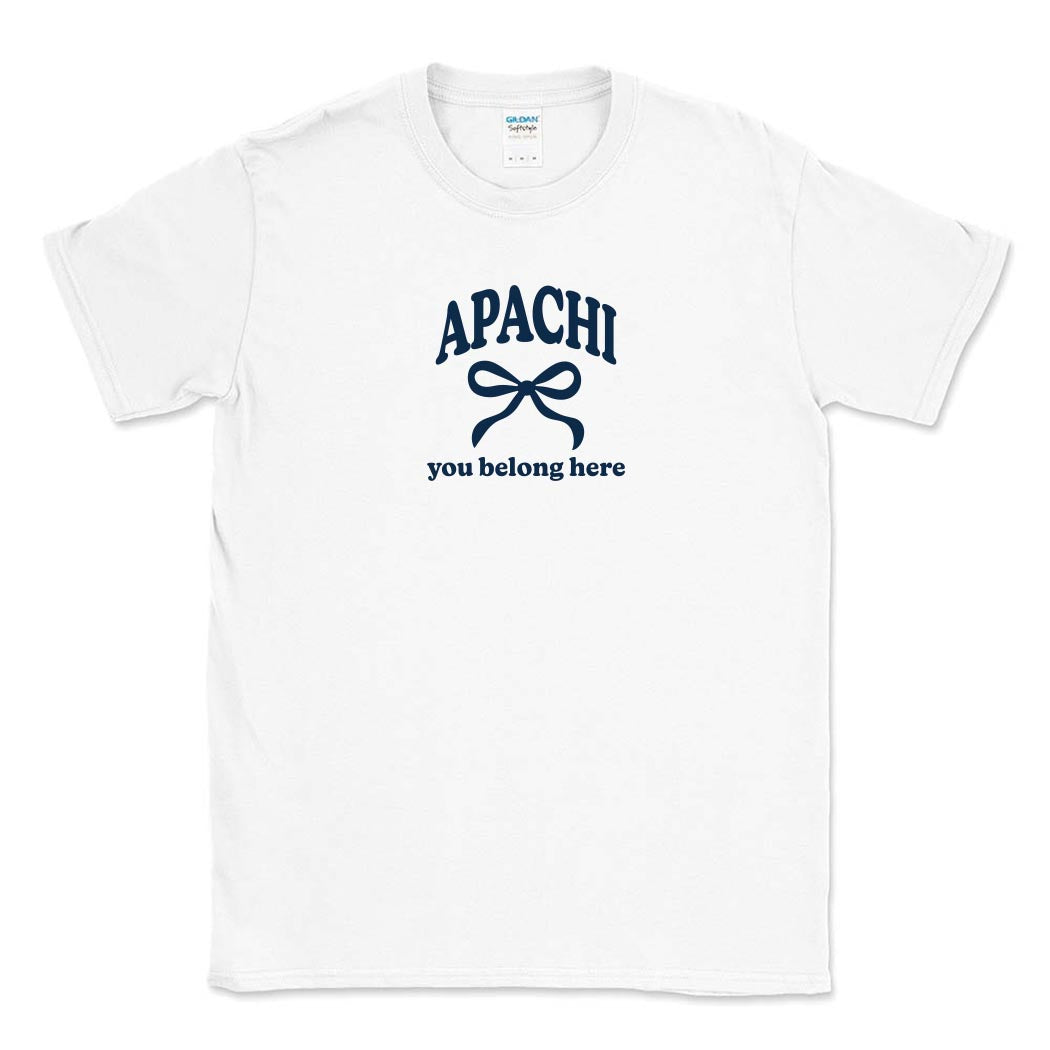 You Belong Here ~ Cotton T-Shirt ~ Apachi Day Camp