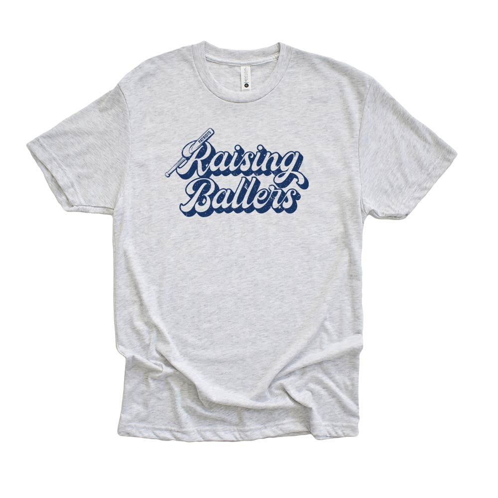 RAISING BALLERS TRIBLEND TEE ~  GLENVIEW PATRIOTS ~ unisex and women's