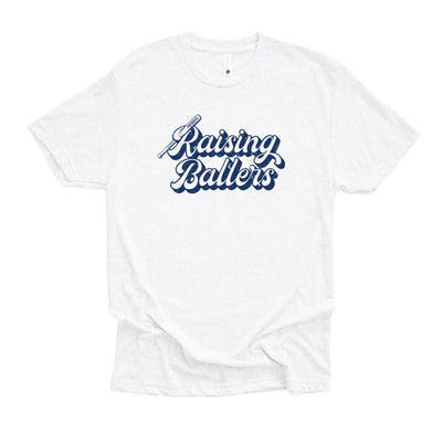 RAISING BALLERS TRIBLEND TEE ~  GLENVIEW PATRIOTS ~ unisex and women's
