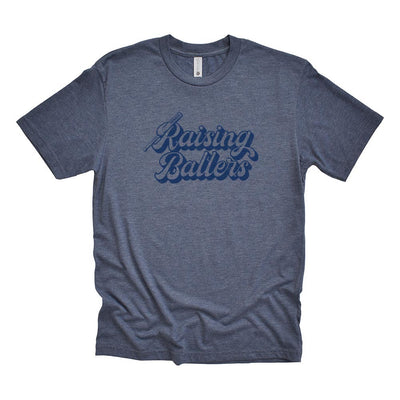 RAISING BALLERS TRIBLEND TEE ~  GLENVIEW PATRIOTS ~ unisex and women's
