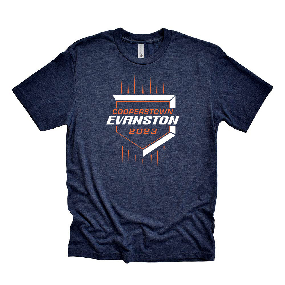 EVANSTON COOPERSTOWN TRIBLEND TEE ~ classic fit