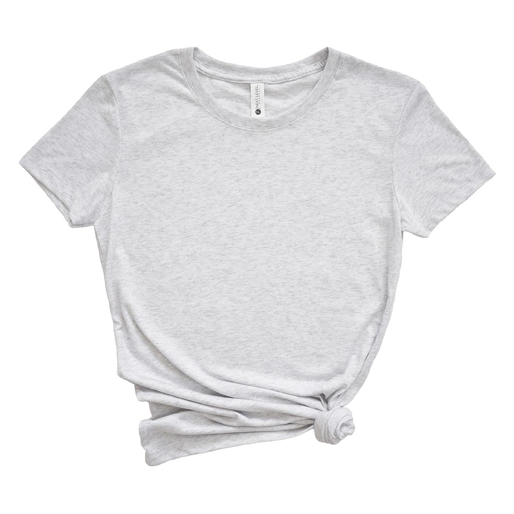 WOOD OAKS NEXT LEVEL WOMEN'S TRIBLEND TEE slim fit - humanKIND shop with a purpose