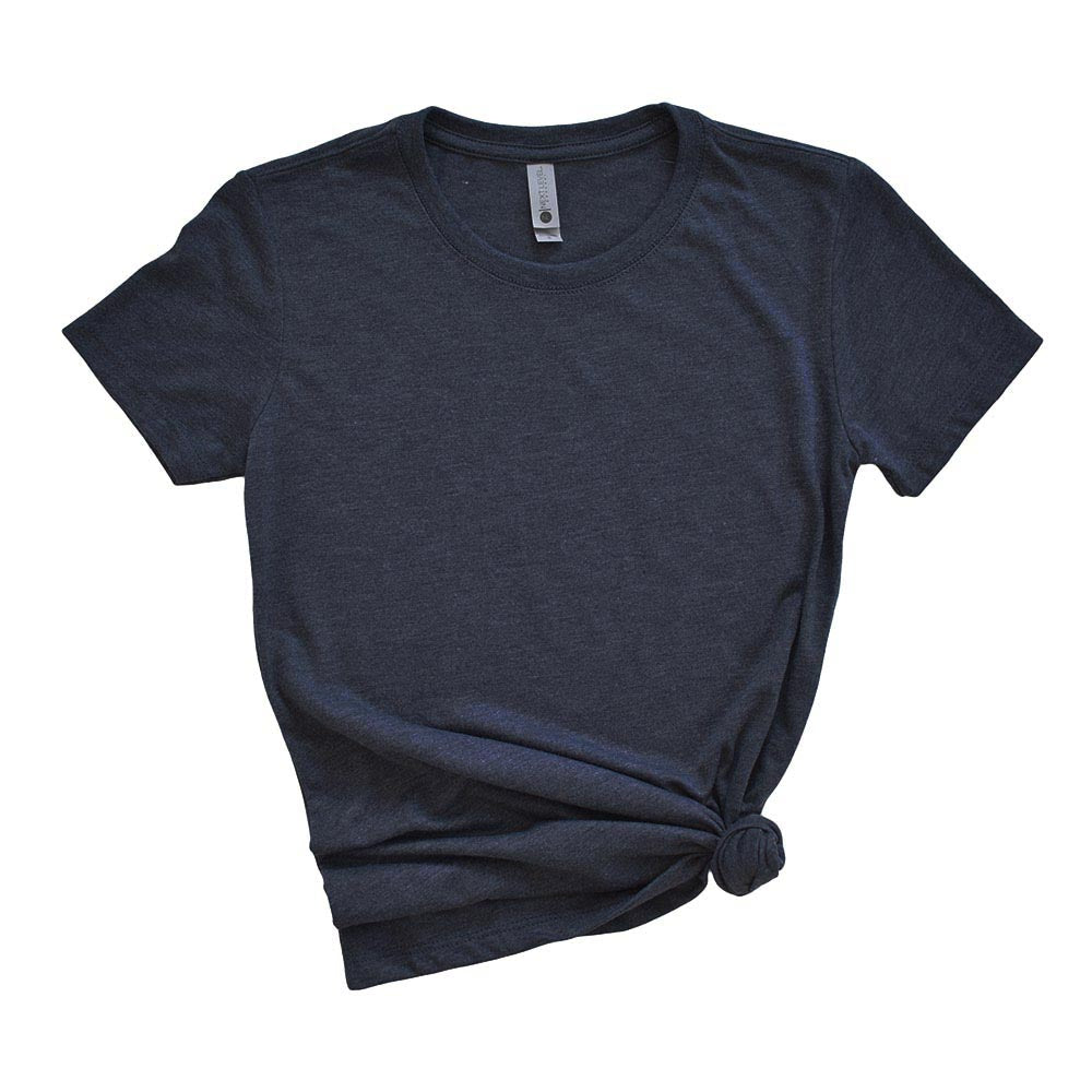 CUSTOM TRIBLEND TEE ~ WILMETTE BASEBALL ~ women's ~ classic fit