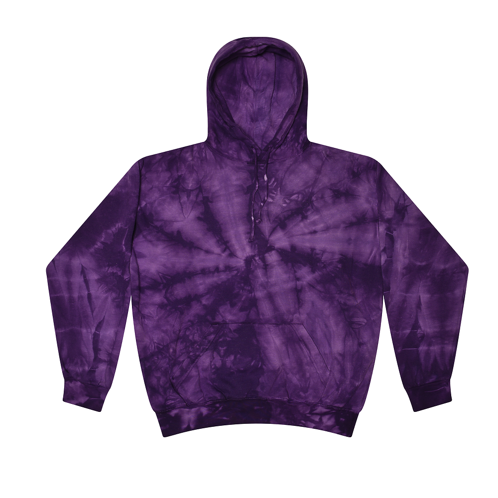 CUSTOM HIGHCREST MIDDLE TIE DYE HOODIE youth and adult classic unisex fit