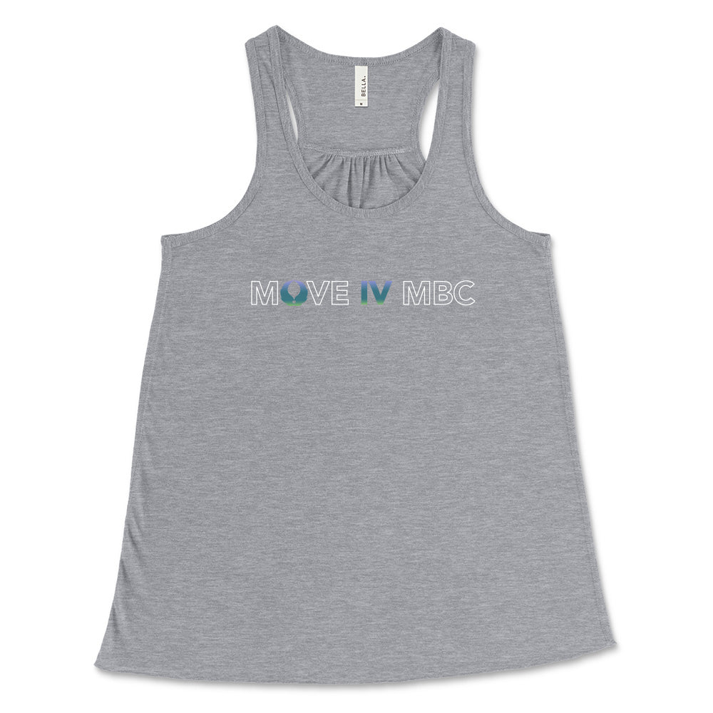 ROOTS & WINGS EVENT FLOWY RACERBACK TANK ~ relaxed fit