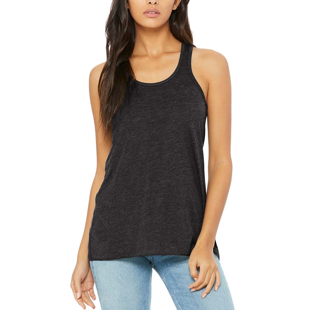 ROOTS & WINGS FLOWY RACERBACK TANK<br />relaxed fit - humanKIND