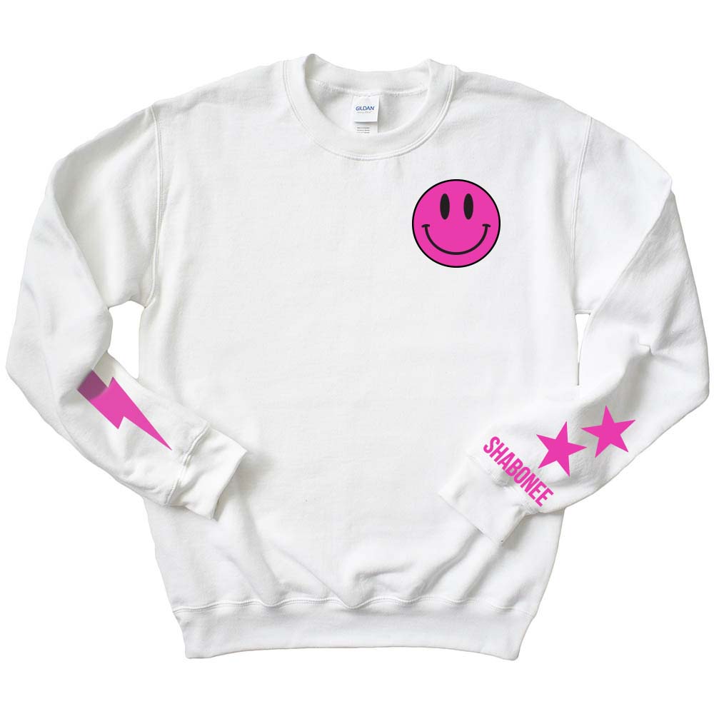 AMPED FOR SHABONEE ~ white or black sweatshirt ~ youth and adult ~ classic unisex fit