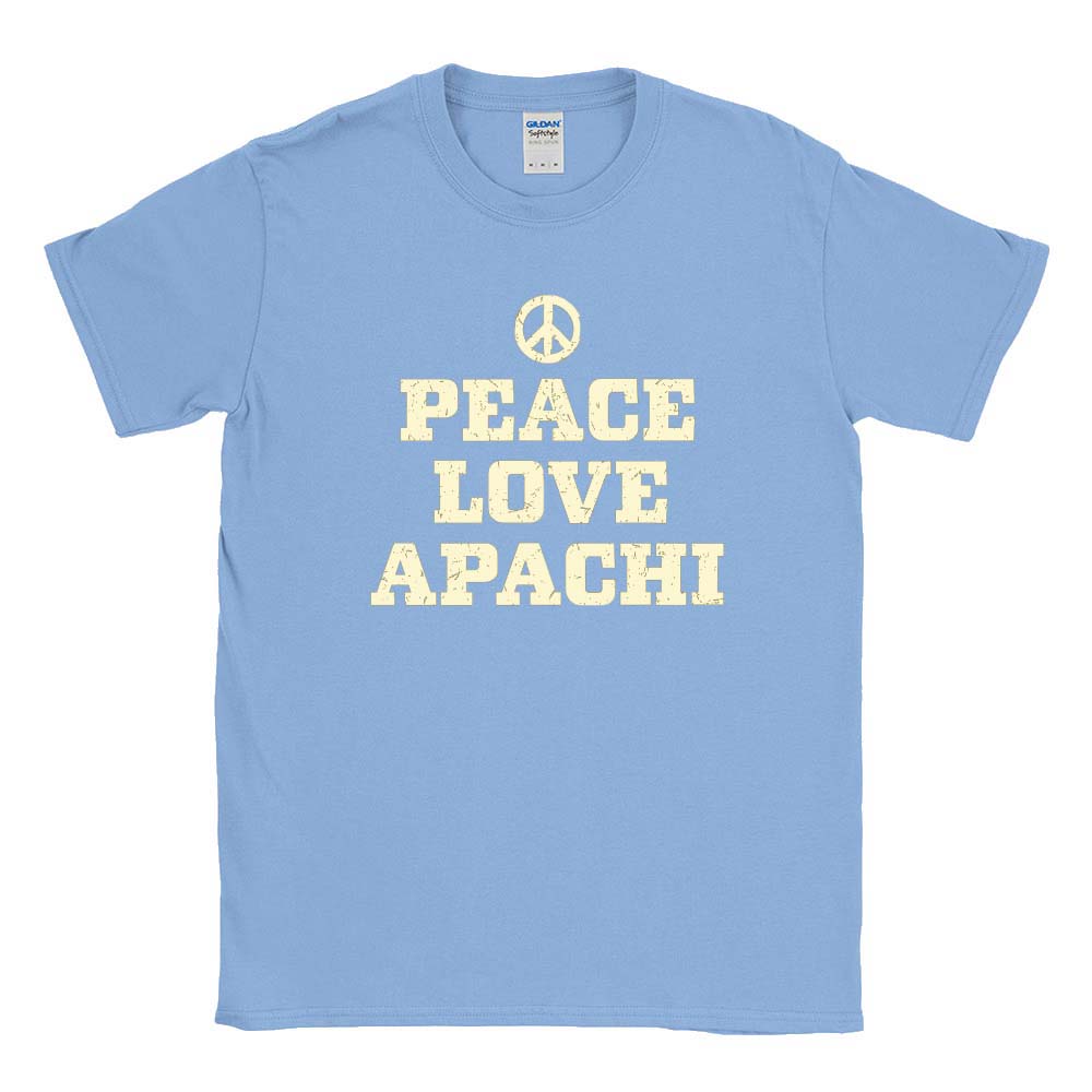 PEACE LOVE APACHI TEE ~ adult ~ classic unisex fit