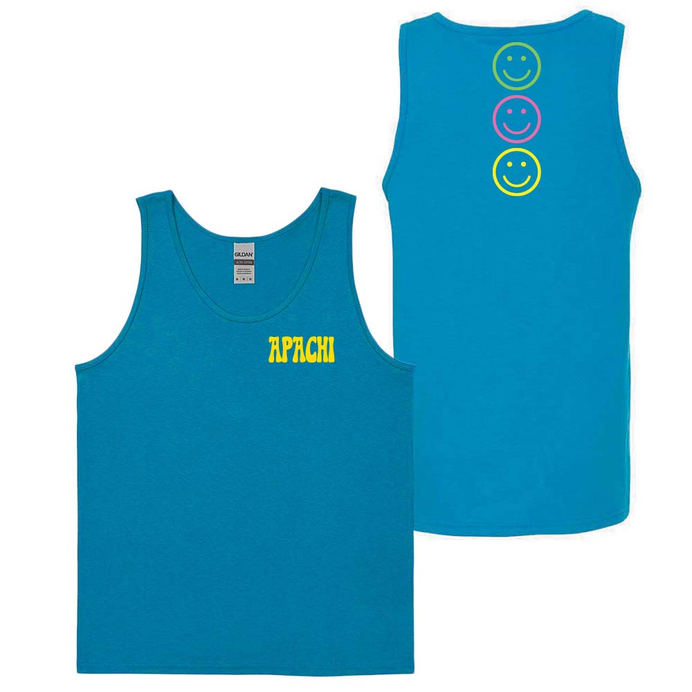 SMILEY TOWER TANK ~ APACHI DAY CAMP ~ adult ~ classic unisex fit