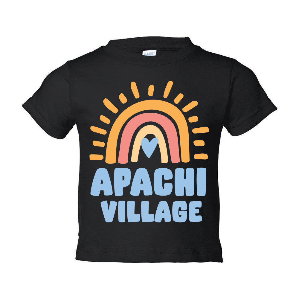 APACHI VILLAGE RAINBOW TEE ~ toddler & youth ~ classic unisex fit