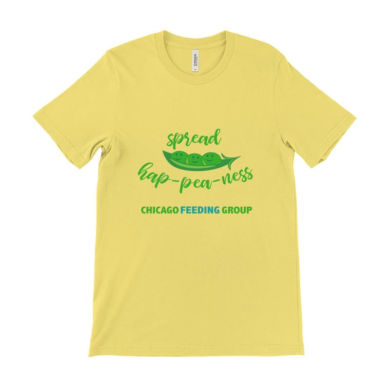 SPREAD HAP-PEA-NESS CHICAGO FEEDING GROUP <br />TODDLER TEE - humanKIND
