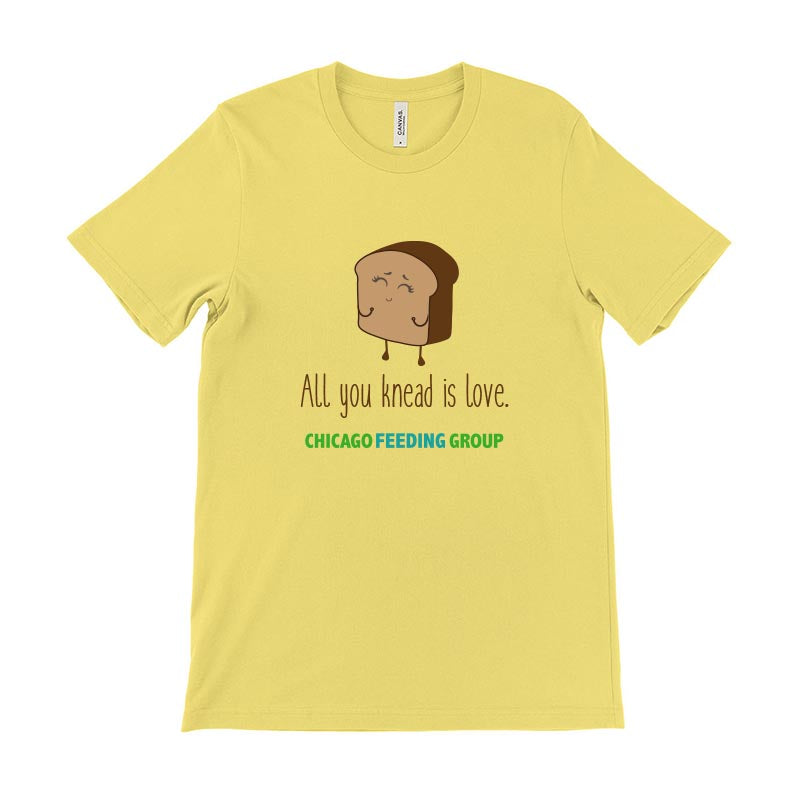 ALL YOU KNEAD IS LOVE  CHICAGO FEEDING GROUP  TODDLER TEE - humanKIND
