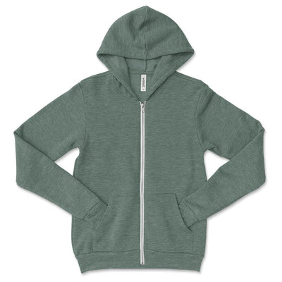 Custom Fleece ~ Zip Hoodie ~ Best Life