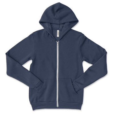 Custom Fleece ~ Zip Hoodie ~ Best Life