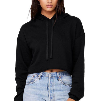 CUSTOM BEST LIFE CROPPED FLEECE HOODIE  Bella + Canvas classic fit