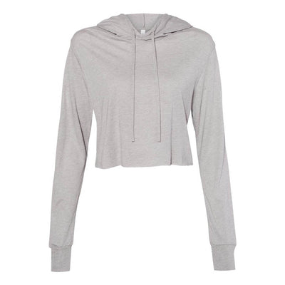 CUSTOM BEST LIFE CROPPED TRIBLEND HOODIE TEE Bella+Canvaswomen's classic fit