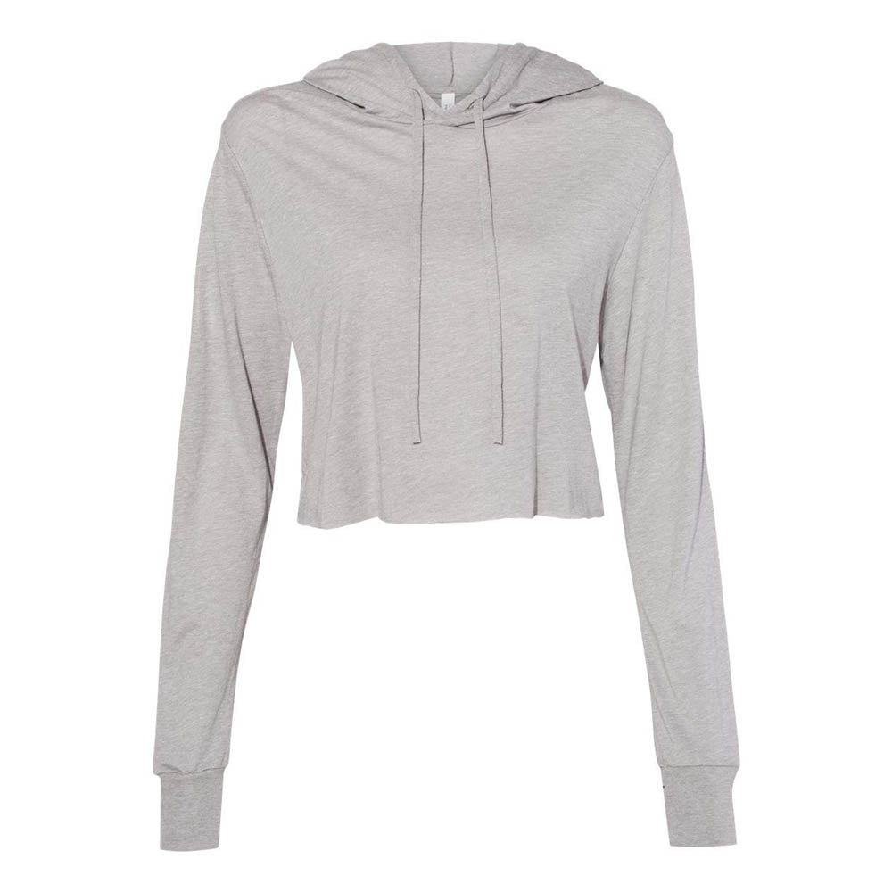 CROPPED TRIBLEND HOODIE TEE  Bella+Canvas women's classic fit