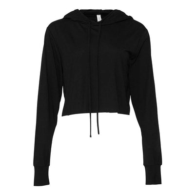 CUSTOM BEST LIFE CROPPED TRIBLEND HOODIE TEE Bella+Canvaswomen's classic fit