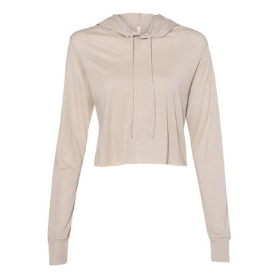 Custom Cropped Triblend ~ Hoodie T-Shirt ~ Best Life
