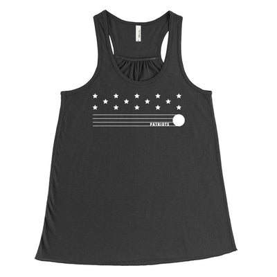 PATRIOTS FLAG FLOWY TANK ~ GLENVIEW PATRIOTS ~ women's flowy fit