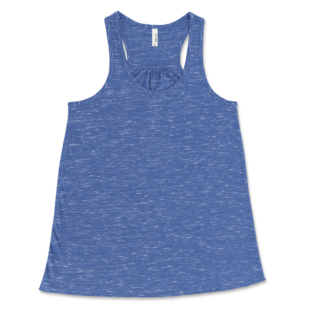 CUSTOM FLOWY TANK ~ WILMETTE BASEBALL ~ women's ~ flowy fit