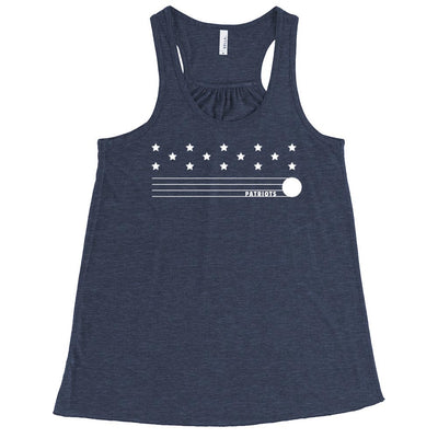 PATRIOTS FLAG FLOWY TANK ~ GLENVIEW PATRIOTS ~ women's flowy fit