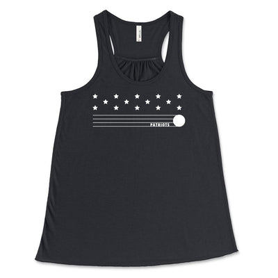PATRIOTS FLAG FLOWY TANK ~ GLENVIEW PATRIOTS ~ women's flowy fit