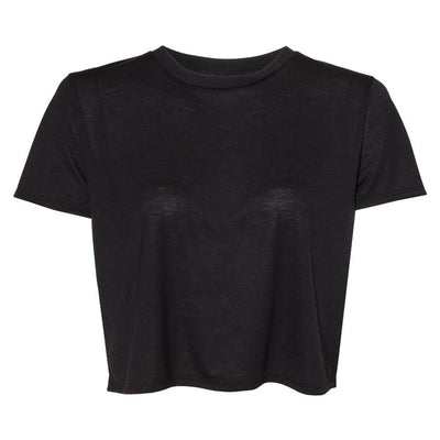 Custom Flowy Cropped T-Shirt ~ Best Life