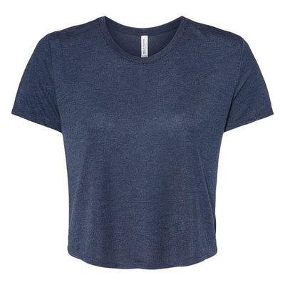 CUSTOM BEST LIFE FLOWY CROPPED TEE  Bella+Canvas 