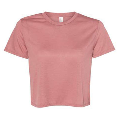 CUSTOM BEST LIFE FLOWY CROPPED TEE  Bella+Canvas 