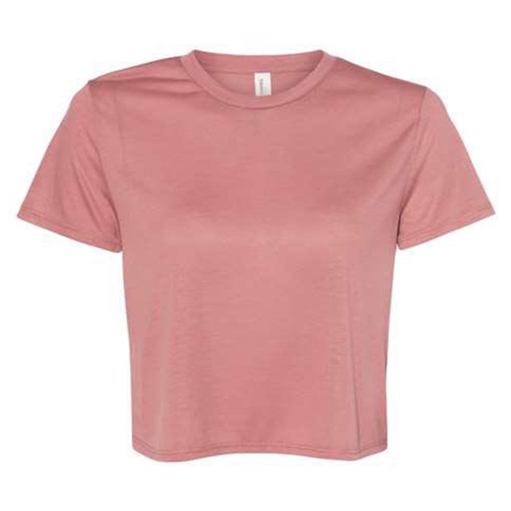 CUSTOM FLOWY CROP TEE ~ APACHI VILLAGE ~ juniors & women ~ flowy fit