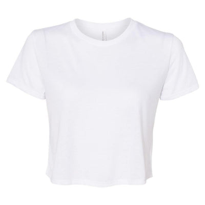 CUSTOM BEST LIFE FLOWY CROPPED TEE  Bella+Canvas 