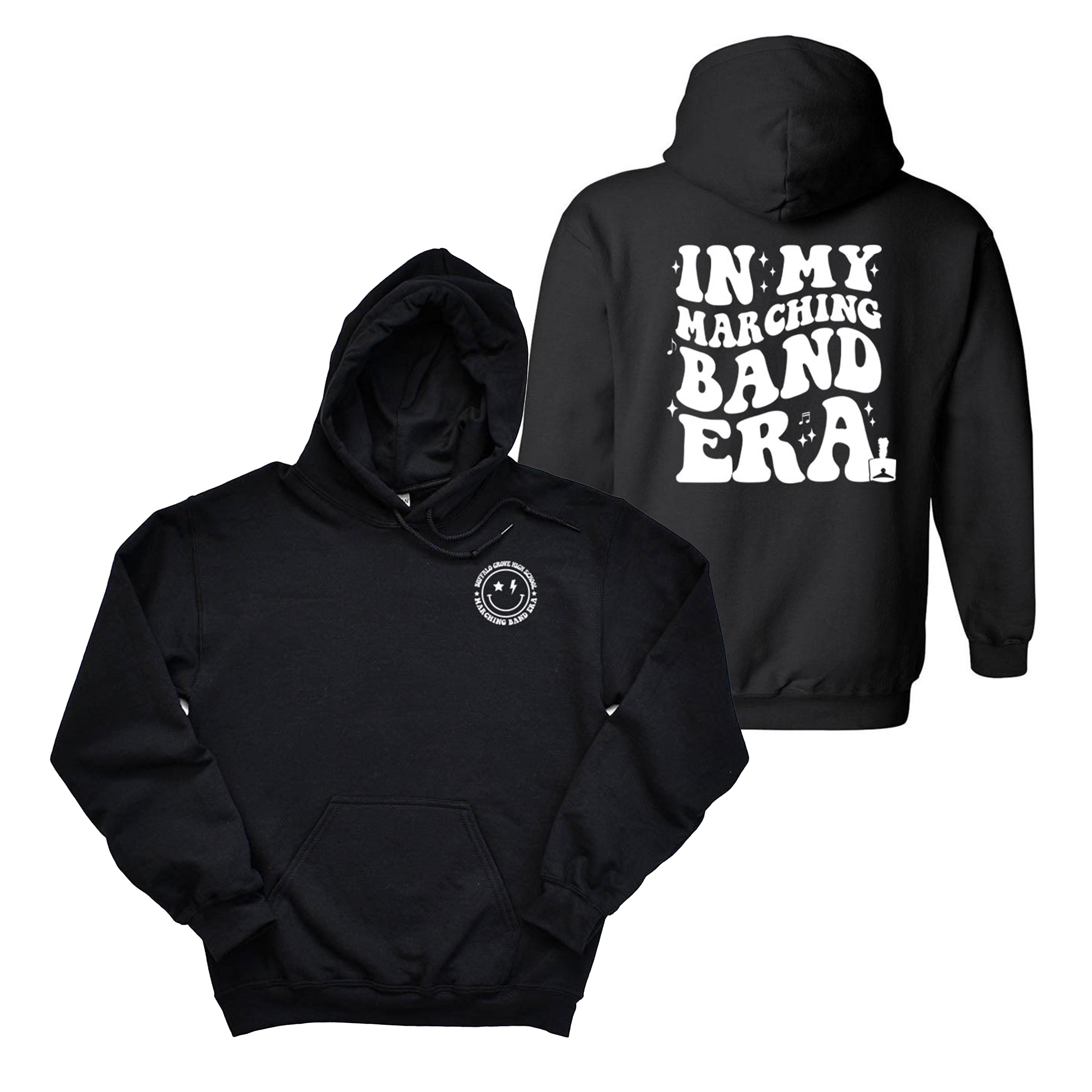 IN MY BAND ERA HOODIE ~ BUFFALO GROVE HIGH SCHOOL BANDS ~youth and adult ~ classic unisex fit