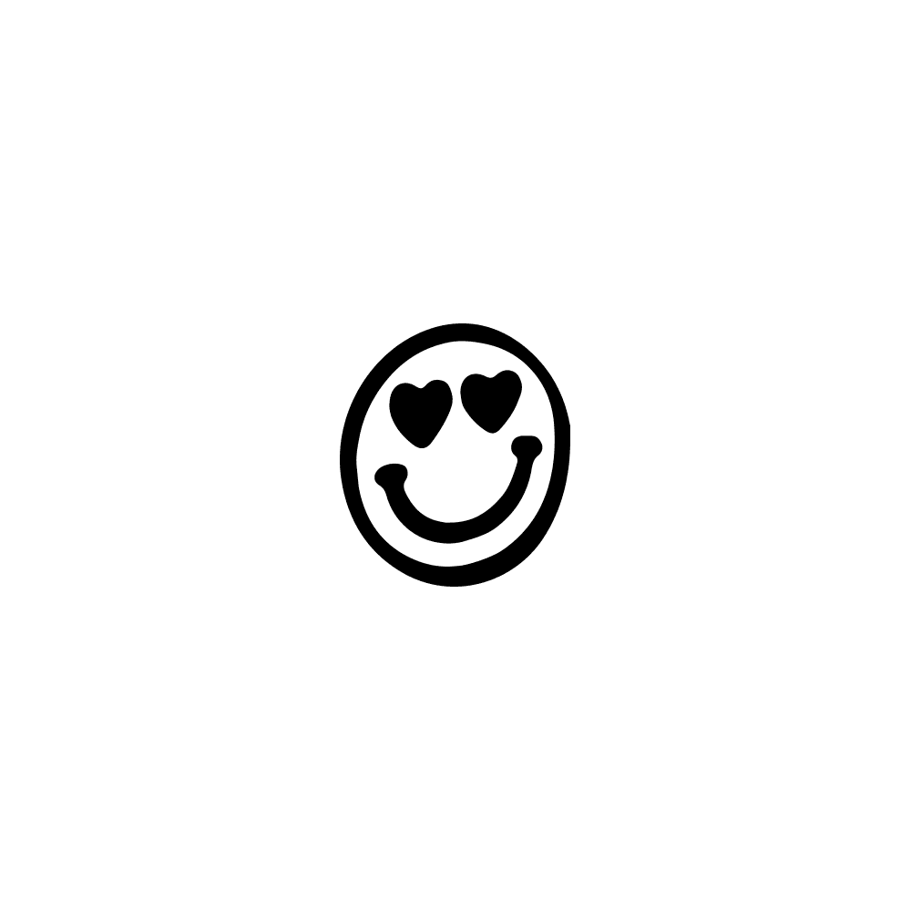 DESIGN: BLACK SMILEY-HEARTS-CHOOSE KINDNESS