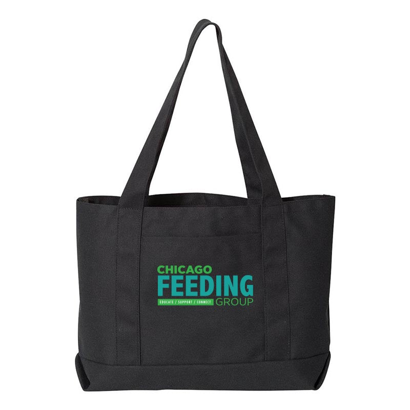 Chicago Feeding Group CANVAS TOTE <br />liberty bags - humanKIND shop with a purpose