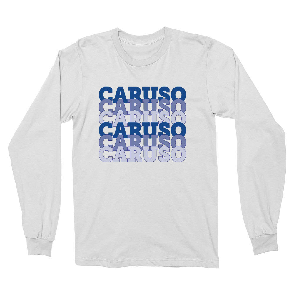 CARUSO REPEATER UNISEX COTTON LONG SLEEVE TEE ~ CARUSO MIDDLE SCHOOL ~ youth & adult ~ classic fit