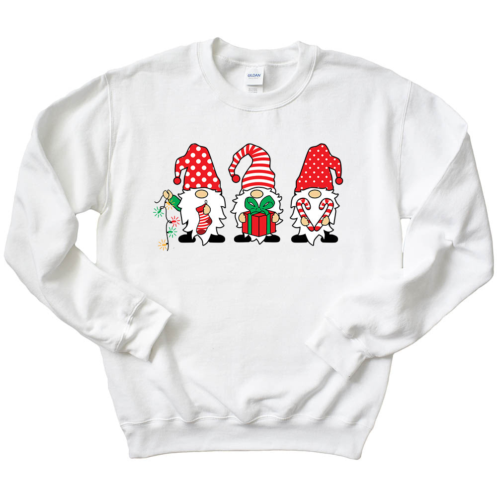 CHRISTMAS GNOMES CREWNECK SWEATSHIRT<br><youth & adult <br> classic unisex fit