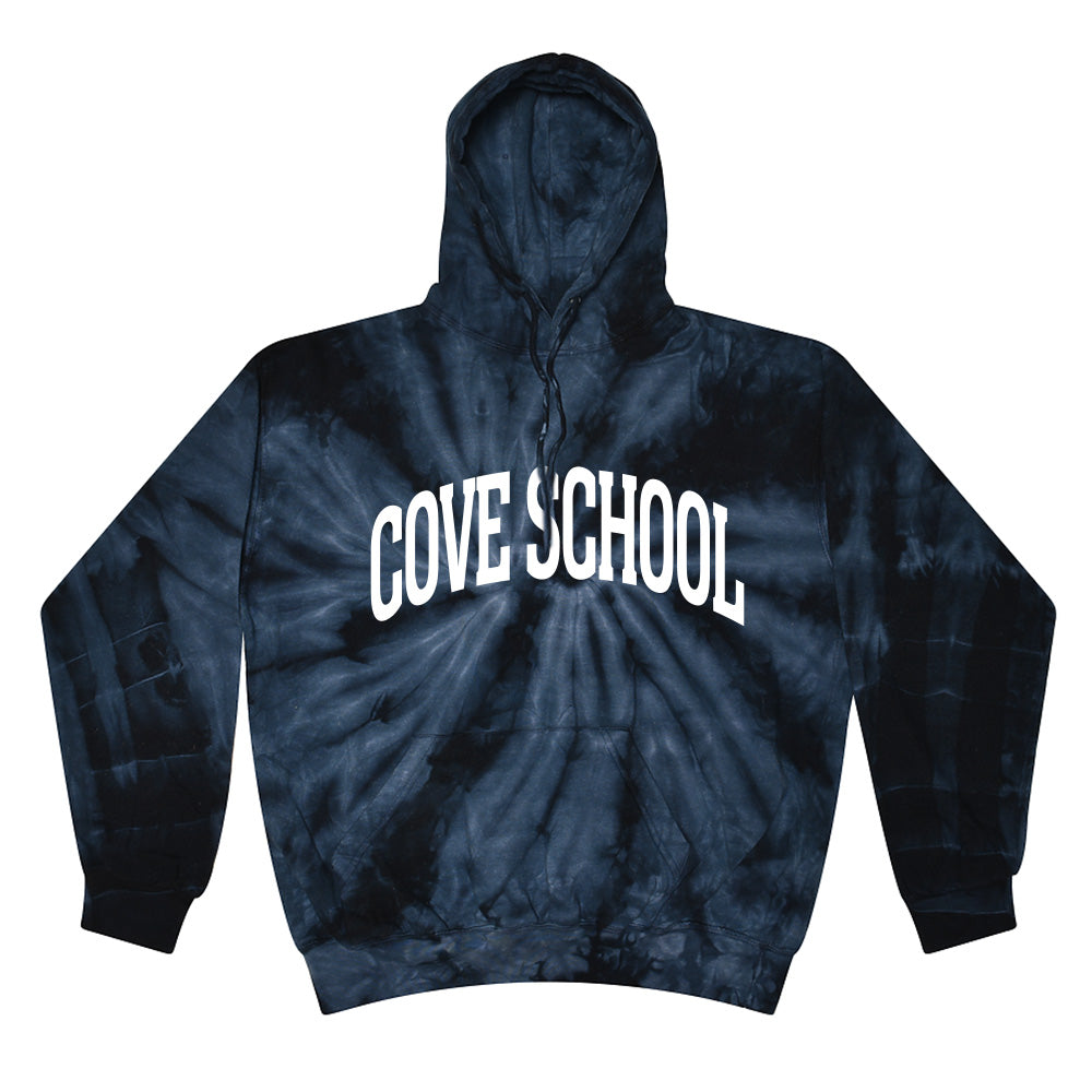 COVE ARC TIE DYE HOODIE ~ youth and adult ~ classic unisex fit