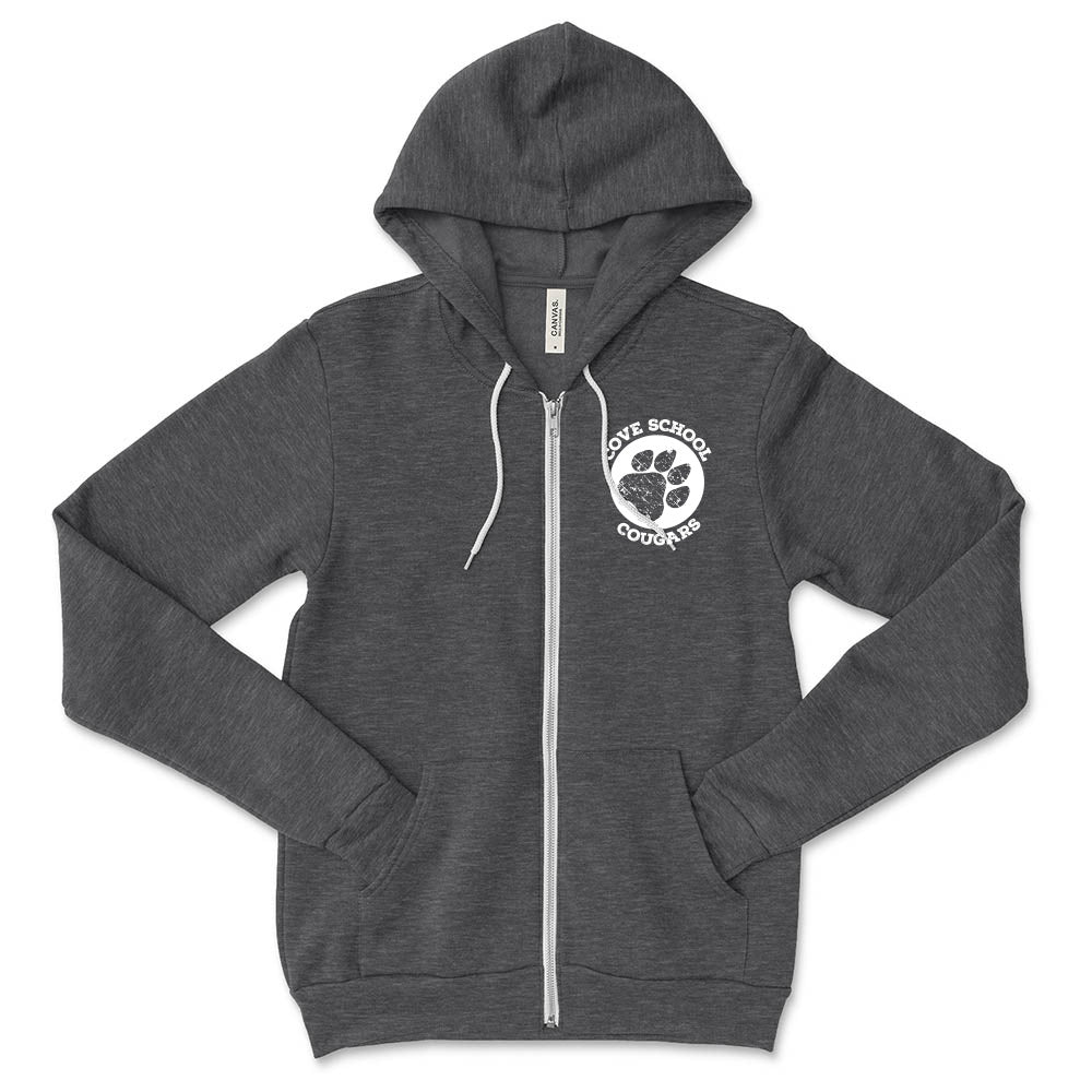 COVE ZIP HOODIE ~ youth and adult ~ classic fit