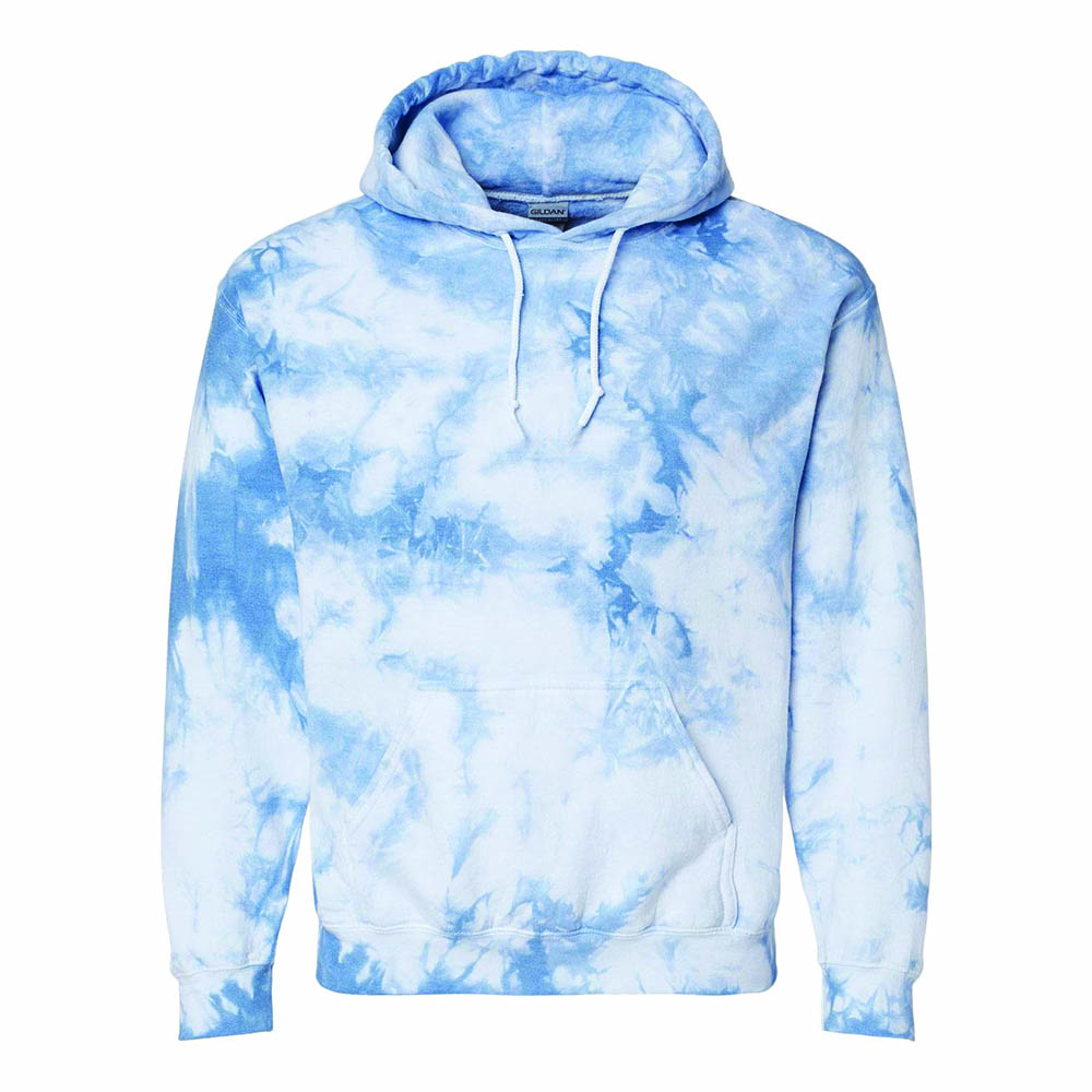 CUSTOM UNISEX CLOUD TIE DYE HOODIE Dyenomite classic fit