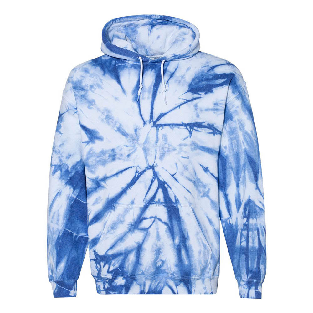 CUSTOM UNISEX CLOUD TIE DYE HOODIE Dyenomite classic fit