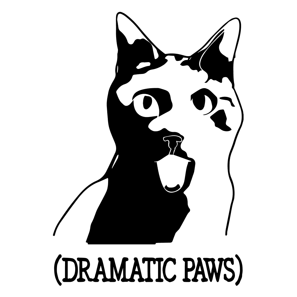 DESIGN: DRAMATIC PAWS CAT