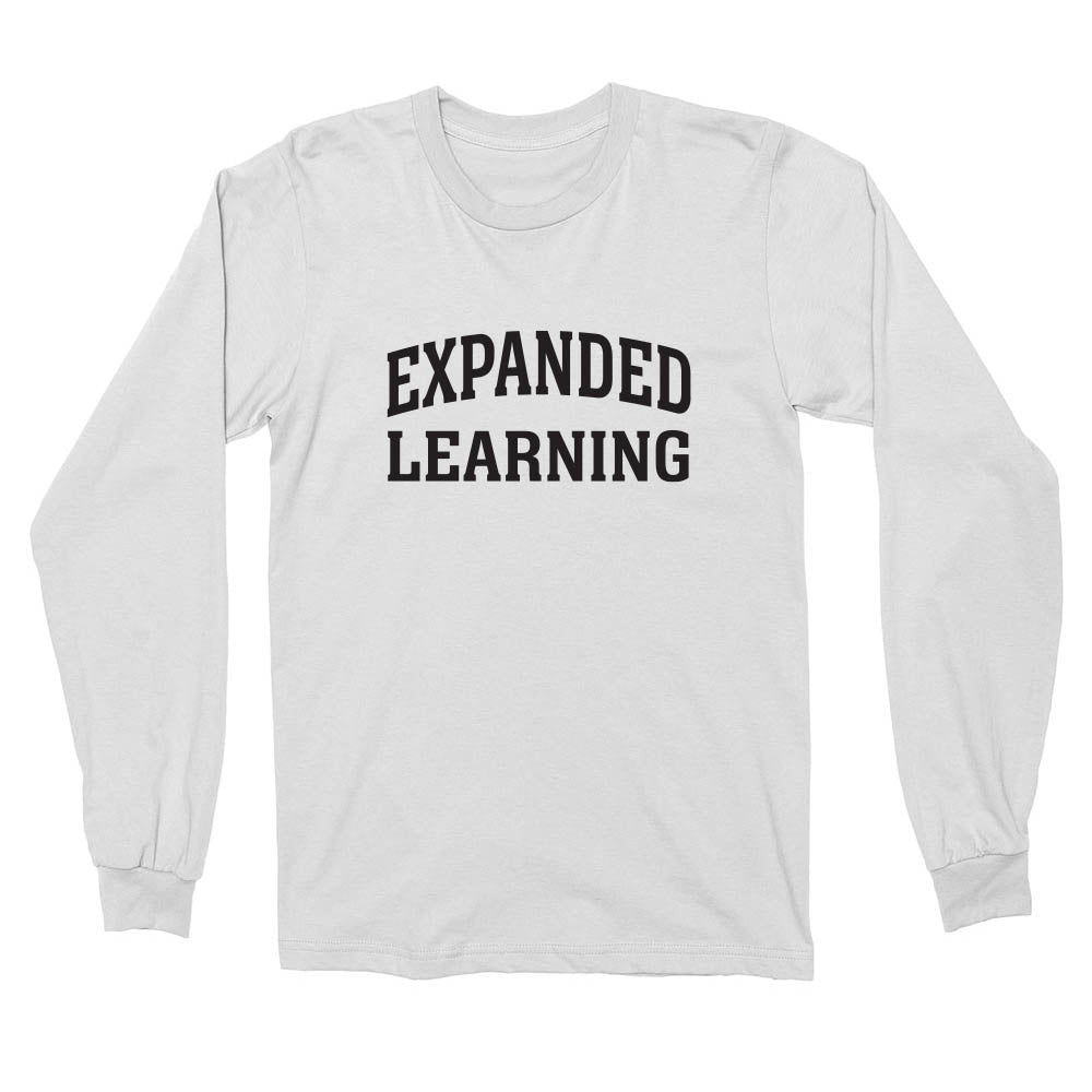 ARC UNISEX COTTON LONG SLEEVE TEE ~ EXPANDED LEARNING ~  Gildan ~  classic fit
